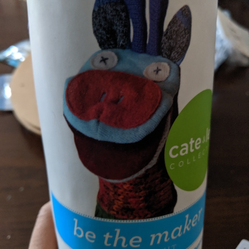 Sock puppet sewing kit